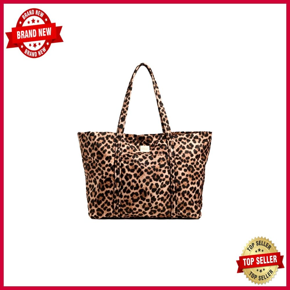 Large Travel Tote With Shoulder Straps, 35l Capacity, Nylon